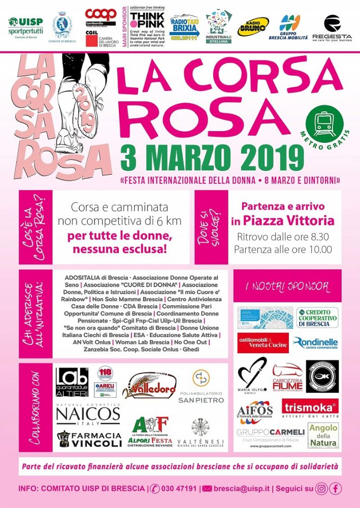 corsa rosa 2019