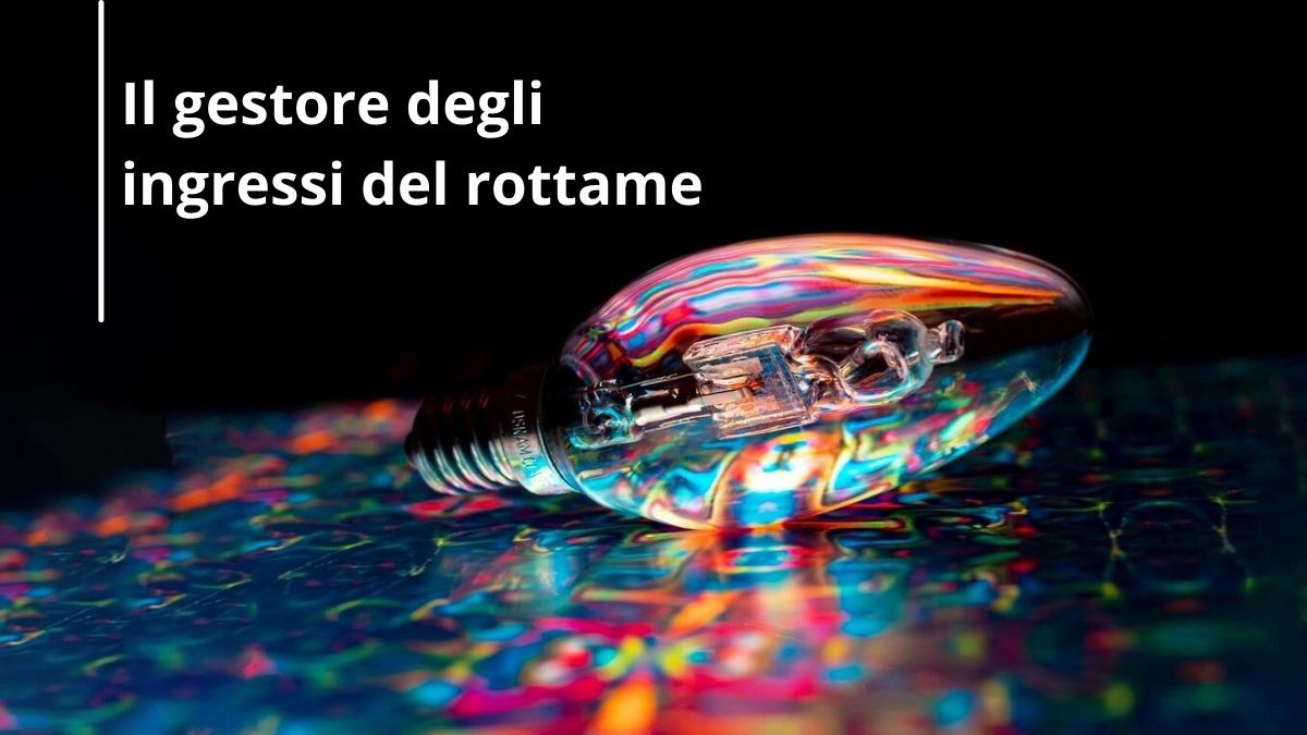 gestore ingressi rottame